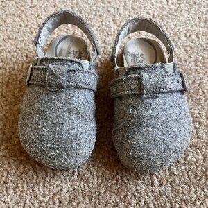 Used Stride Rite Gray Toddler Clogs